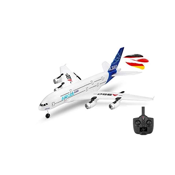 HSP Himoto 3-Kanal 2.4GHz RC ferngesteuertes Flugzeug Flieger, Gyro-Stabilisierungssystem, Komplett-Set inkl…