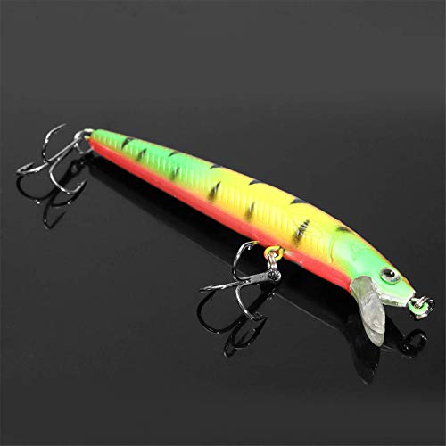 Angelköder Set43PCS Köder Angelköder Spinning River Sea Lakes Köder Fisch-Drillinge – Bild 4