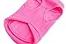 EXPAWLORER Polar Fleece Vest Dog Clothes - Fall Dog Sweater Pet Clothing, Warm Soft Pullover Sleeveless Dog Jacket with Small Pocket, Cold Winter Coat for Small Medium Large Dogs (Hot Pink, M)