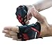 Steel Sweat Gym Gloves - Crossfit WOD Workout - Weight Lifting Gloves to Protect Your Palms for Men & Women - Skins Red/Gray Small