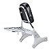 Iglobalbuy Chrome Backrest Sissy Bar Luggage Rack Compatible with Honda Shadow VT750 C2 RC44 1998-2003 VT 400 1997-2003
