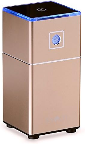 Upgraded Smart Air Sterilizer - Multifunction Air purifier and Deodorizer for Family Use - O3 Germs Killer, Anti-bacteria and Smoke Eliminator, Color Gold