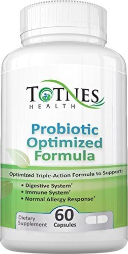 Totnes' NEW stomach-surviving Probiotics [60 day supply] ONE pill a day aggressively combats sickness-causing bacteria in your gut...for soothing digestive relief by Totnes Health