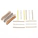 WINGONEER 560PCS 1/4W Watt 1% Carbon Film Resistors Assorted Kit Set 56 Values (1 ohm~ 10M ohm)