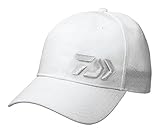 Daiwa D-VEC 3D Logo Colored Trucker Sports Cap (White)