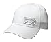Daiwa D-VEC 3D Logo Colored Trucker Sports Cap (White)