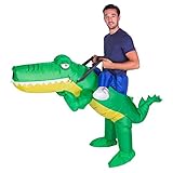 Bodysocks Adult Inflatable Crocodile Fancy Dress