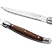 Laguiole By FlyingColors Laguiole Steak Knife Set Stainless Steel Wood Handle,8 Pieces.