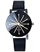 COOKI Women Quartz Watches Clearance Analog Ladies Watches Female Watches Leather Wrist Watches-H01