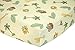 NoJo Jungle Babies 9 Piece Nursery Crib Bedding Set, Green/Yellow/Tan/Brown