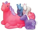 D&D Distributing Pony Bath Family 4 Piece Bath Toy