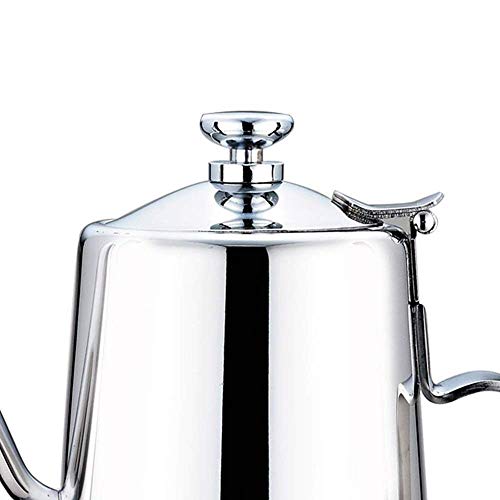 Edelstahl Herd Teekanne, Kaffeemaschine, Espressokocher, Gas/Keramik/Halogen WTZ012 – Bild 6