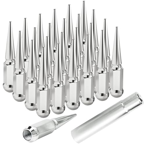 Single 14mm X 1.5 Bulge Acorn Lug Nut - Chrome, 1.4" Tall, 3/4" Hex, Solid Steel 8 thumbnail image