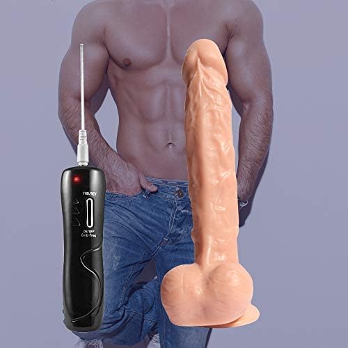 Love Love Vibration Toy Reealistic with Suction Base, 7.8 '' Lifelike Vibrating Toys Soft for Female