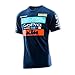 Troy Lee Designs Mens KTM Team Licensed Short-Sleeve Shirt Large Navy