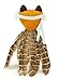 SmartyKat Toss-A-Fox Feather Toss & Chase Cat Toy, Randomly Selected Color - Brown OR White, One Size