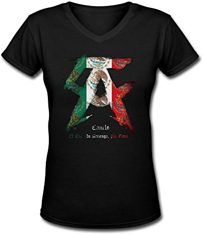 Women's Canelo Alvarez Creative Design Symbol Logo V Shirt