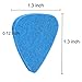 Foxany 16 Pack Ukulele Felt Picks, Comfortable for Ukulele, Guitar, Bass and Low Tension Music Instruments Felt Material Multi Color