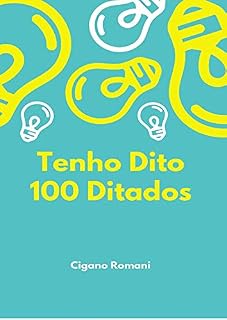 Livro Tenho Dito 100 Ditados