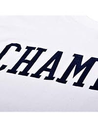 Champion - Camiseta de manga corta para hombre con logotipo de alta densidad