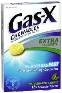 GAS-X EX STR PEPPERMINT 18TB NOVARTIS CONSUMER HEALTH by NOVARTIS CONSUMER HEALTH