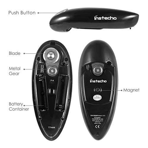 Electric Can Opener, Restaurant can Opener, Smooth Edge Automatic Electric Can Opener! Chef's Best Choice