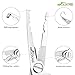 Booms Fishing H04 Fishing Pliers Scissors Curved Nose with Lanyard