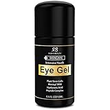 Radha Beauty Eye Cream for Puffiness, Dark Circles, Wrinkles and Bags - The most effective eye gel for every eye concern - All Natural Ingredients - 0.5 fl oz
