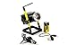 ZOOMABLE T6 LED Rechargeable Portable Cordless Work Light - 10W IP65 3 Modes Waterproof Floodlight - Mobile Devices Charger - 3 x Rechargeable 18650 Batteries Included - Camping & Much More