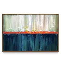 Framed Canvas Wall Art Colorful Abstract Canvas Prints Home Artwork Decoration for Living Room,Bedroom - 16x24 inches