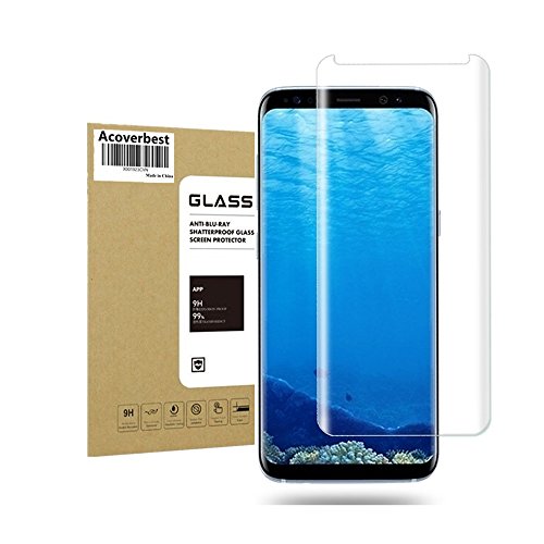 Galaxy s8 plus tempered glass screen protector , acover…