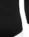 Doublju Scoopneck Rayon & Ribbed Knit Bodysuit For Women With Plus size (Made In USA)