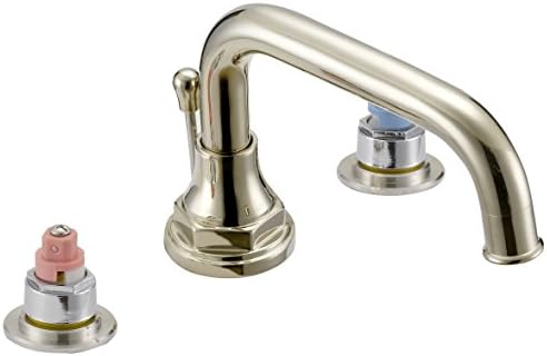 LuxartDowntown 6" - 12" Widespread Faucet Less Handles
