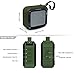 Infinilla Waterproof Bluetooth Speakers, Portable Wireless Speaker for Outdoor, Shower, Beach and Golf, 12 Hour Playtime with FM Radio, Mic, NFC and SD Card Slot - Green