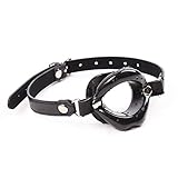 Bondage Gear Mouth Gag ,2m² Open Mouth Gag Couples Restraints Gags Tool,Black