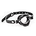 2m² Sexy Lips Bondage Mouth Soft Silicone Gag Couples Restraints for Adults,Black