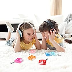 OMGJS 30 Pcs Mini Push Pop Bubble Fidget