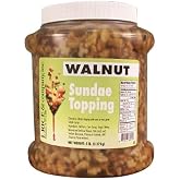 I.Rice &amp; Company Wet Walnut Topping, 5 Pound Jar | 1 Each