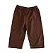 Babysoy Baby Boys' Slip-On-Pant - Brown - 3-6 Months