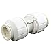 John Guest Speedfit PEI0420 1/2-Inch CTS Union Coupler, 5-Pack