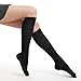 Fytto 1020 Opaque Compression Socks for Professionals 15-20 mmHg - Graduated Medical Support for Flight, Travel, DVT and Edema - Small, Classic Black