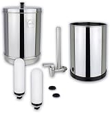 Newton 8.5L Gravity Water Filter System Heavy Metal Removal 2 Filters Stand Tap view 6