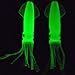 Estone 10pcs 4.3 Inch B2 Fishing Octopus Squid Bodies Luminous Lures Glow in Dark