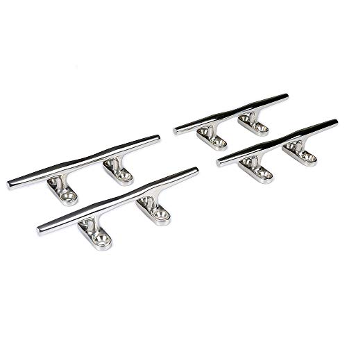 Thorn Dock Cleat Marine Stainless Steel Open Base (6-in,4-Pack) - Thumbnail 2