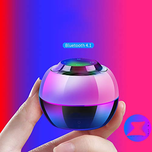Byx- Bluetooth Speaker - Wireless Handsfree Bluetooth Speaker Mini Speaker Colorful Light Computer Small Speaker Subwoofer Portable Card Cannon/80X65X65MM//1(in= 25.4ï¼ˆmmï¼‰ Speaker (Color : C)