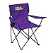 Logo Brands NCAA East Carolina Pirates Adult Unisex Adult Quad Chair with Single Cup Holder, Purple, One Size