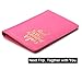 SanSiDo RFID Blocking Leather Passport Cover Passport Holder Travel Wallet Passport Wallet Case - FULL GRAIN LEATHER (Rose)