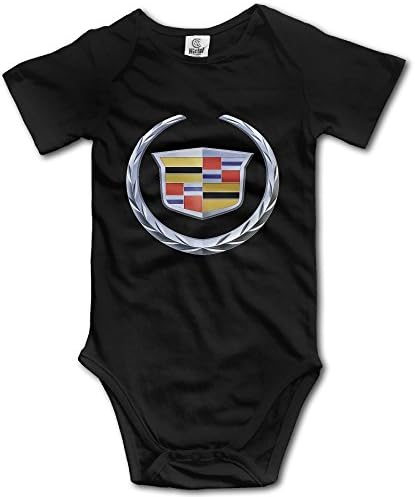VI&VI Vivi 66 An Baby Clothes Bodysuit Romper (For 6-24 M)- Cadillac Logo Black Apparel