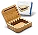 Premium Bamboo Retainer Case for Aligners (By Mouth Rack)