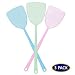 PAL&SAM Fly Swatter, Strong Flexible Manual Swat Set Pest Control, Assorted Colors (3 Pack) (3 Colors)